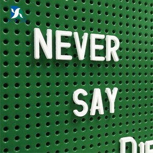 บอร์ดตัวอักษรหมุดสีเขียวแบบพกพาพร้อมกรอบอลูมิเนียมสำหรับการโฆษณาในร้านค้า - Product Image 3