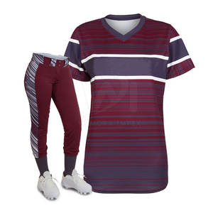 ชุดซอฟต์บอลแบบมืออาชีพสำหรับทีมแข่งขัน พร้อมดีไซน์ผ้าควบคุมเหงื่อ - Product Image 4