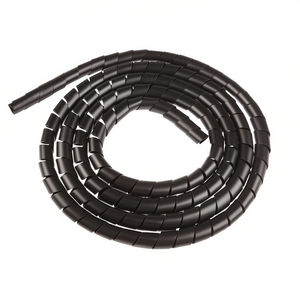 Funda Espiral para Cables Negra PP8075 de 15 mm x 2 m para Cables y Alambres - Product Image 2