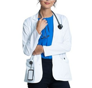 Manteaux de médecin confortables respirants de haute qualité blouse de laboratoire uniforme pour l'hôpital Logo personnalisé manteaux de médecin robustes - Product Image 5