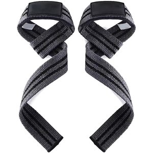 Correas de Levantamiento de Pesas de Alta Durabilidad, Material de Algodón, Agarre Fuerte, Muñequeras de Entrenamiento para Peso Muerto - Product Image 3