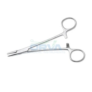 Alta calidad precio barato Mayo-Hegar soporte de aguja 18cm fórceps instrumentos quirúrgicos baratos - Product Image 6