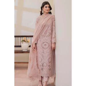 Imrozia ROHI Tissu en Coton Brodé de Luxe pour Printemps/Été 2026 Édition TC-1642 - Product Image 5