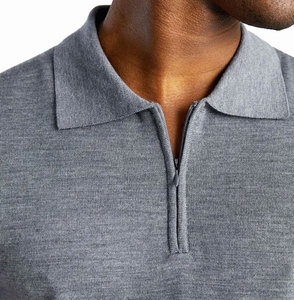 เสื้อโปโลสำหรับผู้ชายเสื้อโปโลผ้าฝ้าย100% พิมพ์โลโก้ออกแบบได้ตามต้องการ - Product Image 2