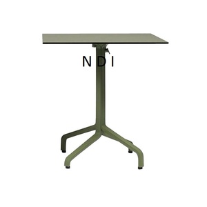 Mesa de centro decorativa, muebles de sala de estar, mesa central de diseño moderno, de Metal Base, acabado dorado, tapa de mármol redondeada - Product Image 3