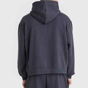 Men Jogger Set Customizable Two Piece Set Flare Sweat Pants Streetwear Sweatpants and <b>Hoodie</b> Set Tracksuit for Men - Product Image 6