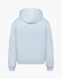 100% sweats à capuche en coton biologique hommes surdimensionnés poids lourd avec poche kangourou respirant Logo personnalisé solide conception unie pull - Product Image 5