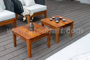 Meilleure vente tout temps corde armure cadre en aluminium jambes en bois coussin épais ensemble de canapé extérieur pour hôtel Patio jardin utilisé - Product Image 4