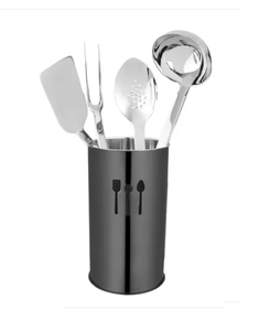 Soporte para utensilios de acero inoxidable para hogar y restaurante con soporte de ventilación para palillos para mesa de comedor de cocina - Product Image 5