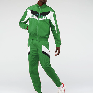 Custom Printed Lightweight Windbreaker Cotton Set Men Windproof Tracksuit with Quick Dry Feature Custom Logo Shorts & <b>Trouser</b> - Product Image 1