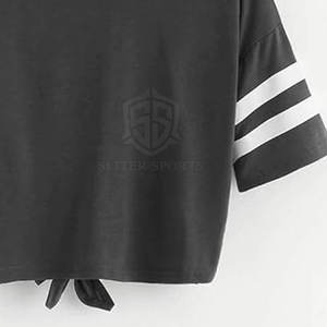 Camiseta corta de moda de verano de alta calidad para mujer, precios razonables, camisetas cortas de calidad Premium para mujer - Product Image 6