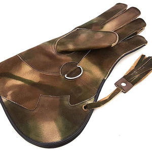 Guantes de entrenamiento de cetrería de calidad superior Recién llegado Equipo de seguridad hecho en cuero Bajo MOQ Tasa barata Ropa de caza - Product Image 1