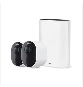 NEW Wireless Home <b>Security</b> <b>Camera</b> with Spotlight – Smart Hub Compatible, Color <b>Night</b> <b>Vision</b>, Two-Way Audio - Product Image 1