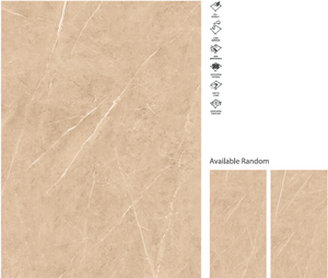 Meilleure qualité 800x1600mm carreaux de dalle de porcelaine argent rivière murs intérieurs polis et sols carreaux vitrifiés pour murs sols - Product Image 2