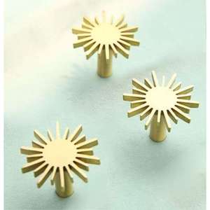 มือจับประตูสำหรับบ้านโรงแรมตู้เสื้อผ้าลูกบิดประตูโลหะใช้ตกแต่งห้องนอน - Product Image 2