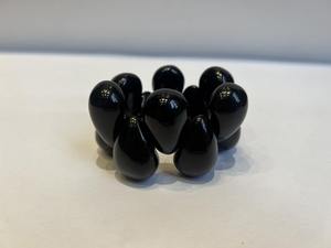 Bracelet jonc en résine multicolore, belle breloque de bijoux de mode | Fourniture de fabrication de bijoux en résine et cadeau pour elle - Product Image 6