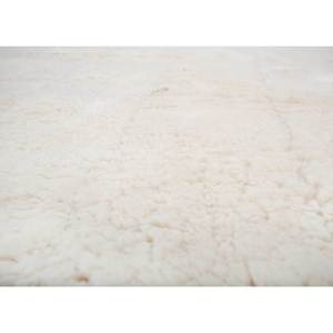 Tapis en laine noué à la main Zuri Ivory, style Tabriz rectangulaire avec motif abstrait pour la décoration de la maison, salon, CS-01 Ra-1131 - Product Image 3