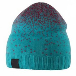 Vente en gros de bonnets pour hommes en vert de mer avec logo personnalisé pour l'hiver, bonnet de style streetwear pour hommes, style tricoté confortable en jacquard - Product Image 1