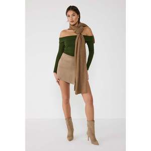 Combinaison décontractée à épaules dénudées, motif imprimé doux, en tissu de coton, de soie et de polyester, taille XS pour l'été - Product Image 3