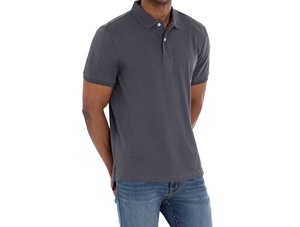 Polo pour homme en tricot confortable et facile à porter, avec logo personnalisé, contrasté, idéal pour l'été - Product Image 2