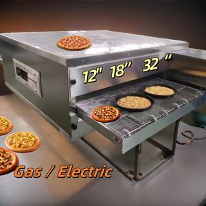 Competitive Price Hot air Industrial Benchtop Electric 32inch 32 Inches <strong>Pizza</strong> <strong>Gas</strong> Transfer Convection <strong>Conveyor</strong> <strong>Oven</strong> 400 Degrees - Product Image 1