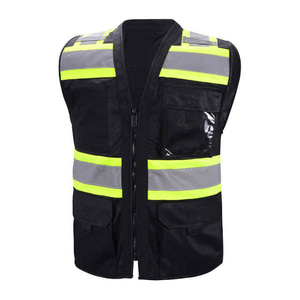 Gilet de sécurité respirant haute visibilité veste de travail de sécurité de construction personnalisable vêtements réfléchissants maille travail de jour et de nuit - Product Image 6