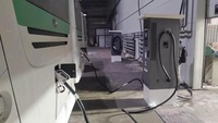 Station de recharge rapide pour véhicules électriques HICI 60-180KW, norme CCS CHAdeMO IEC, OCPP1.6J, chargeur DC pour voiture électrique