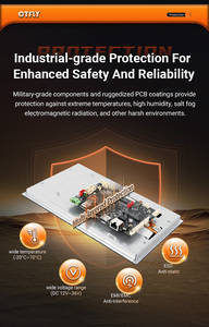 Open Frame Panel PC 7 10,1 inch waterdicht touchscreen A133 2/<span class=keywords><strong>4</strong></span>+8GB Android 10 ingebouwde HMI touchscreen pc voor kiosk/industrieel/KDS - Product Image 5