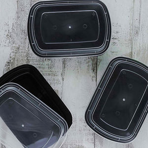 Fábrica de plástico de Vietnam Hacamy, 1 compartimento con tapa, seguro para microondas, ecológico, fácil de limpiar, fiambrera de almacenamiento de alimentos para niños - Product Image 1