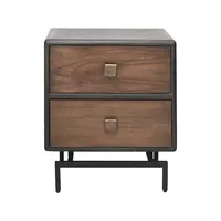 Top Selling Luxury Wooden Corner Table Wood Small Cabinet Nightstand Bedside TOMMY Bedside Table From Indonesia