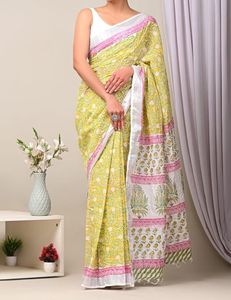 Phụ Nữ Của Thiết Kế Linen <span class=keywords><strong>Saree</strong></span> In Kỹ Thuật Số Đồng Bằng Áo <span class=keywords><strong>Georgette</strong></span> Rayon Vải Thấp Đẹp Pakistan Người Lớn Giản Dị Đám Cưới - Product Image 5