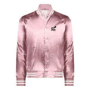 Chaqueta Casual para Hombre con Cuello Alto, Logotipo Frontal, Satén, 100% Poliéster, Ecológica, Ligera, Acabado Brillante y Suave - Product Image 2