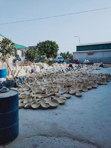 Ensemble bol et cuillère en bambou naturel tissé à la main, vaisselle écologique pour les fêtes par Eco2go Vietnam - Product Image 6