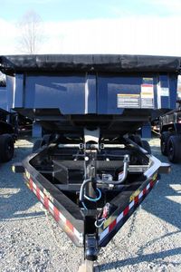 14LP Dump <b>Trailer</b> 2 Sides 14K GVWR with Motor Pump & Gear-High Productivity for Sale - Product Image 2