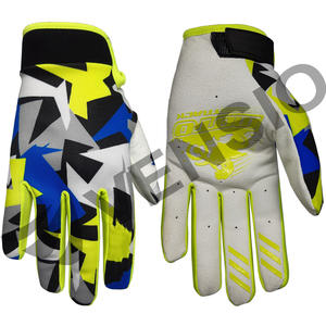 Venta al por mayor de guantes de carreras de Motocross Dirt Bike Motocross Downhill Mountain Off Road Deportes al aire libre Guantes antideslizantes - Product Image 5