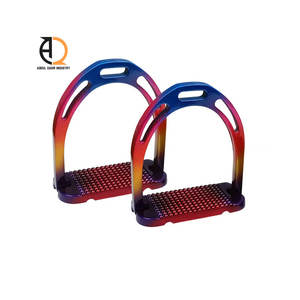 Estribos de Acero Inoxidable Estilo Ecuestre, Accesorios para Montar a Caballo - Product Image 2