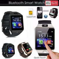 Nuevo Reloj Inteligente DZ09 con Cámara en Forma de Corazón para Android, Doble SIM, IP65, Correa de Silicona Unisex, Monitor de Actividad