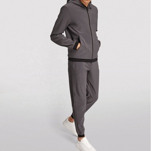 Mens PIHA SPORTS Custom New Design Warm Hooded Long Sleeve <b>Zip</b>-<b>Up</b> Hoodie Winter Fashion Contrast Solid Color Sweatshirt - Product Image 2