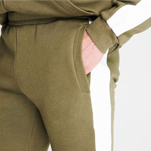 Vente en gros à bas prix Survêtement d'hiver lourd à imprimé unisexe avec fermeture éclair Vêtements de sport Entraînement Gym Jogging personnalisé Taille élastique - Product Image 5