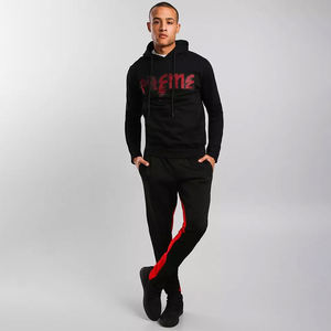 High Quality Men's <b>Hoodie</b> 100% Cotton Terry Oversize Pullover <b>Hoodie</b> Winter Men <b>Rhinestone</b> <b>Hoodie</b> for Casual Wear - Product Image 4