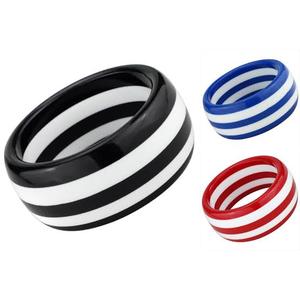New Best Quality Multicolor Acrylic Resin Stylish Bangle Jewelry Never Fade Chunky Wide <b>Bracelet</b> Fashionable Bangle Design - Product Image 2