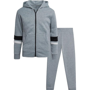 Survêtement Active Wear pour enfants à fermeture éclair complète pour l'hiver Collection extérieure à forte demande avec imprimés et techniques de strass - Product Image 1