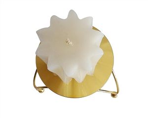 Portavelas de hierro de Metal de lujo con nuevo diseño para el hogar Decoración de Pascua Soporte de vela de acento para el hogar y molde al por mayor - Product Image 3