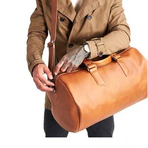 Customised Vegan PU Leather Weekender Duffel <b>Bag</b> Foldable Panelled Casual Travel Duffle Stylish Zipper Genuine Leather <b>Material</b> - Product Image 6