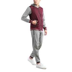 Conjuntos básicos de 2 uds para hombre, sudaderas con capucha, pantalones 2024, gimnasios masculinos, Tops deportivos, chándales para correr - Product Image 4