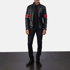 Venta al por mayor de alta calidad de peso ligero mejor diseño 2023 hombres chaqueta de cuero a la venta ahora - Product Image 6