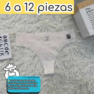 Paquete de 12 bragas ultrafinas sin costuras para mujer, segunda piel, cómodas, ligeras, elásticas, de talle bajo, sin líneas visibles - Product Image 3
