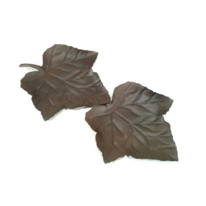 High Quality Antique Metal Decorated Leaf Food Serving Platter Use for Home, Restaurant & <b>Wedding</b> - Product Image 2
