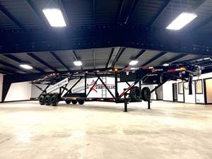 8/10 coches que llevan el vehículo transportador de coches remolque portador de coches semirremolque a la venta - Product Image 5