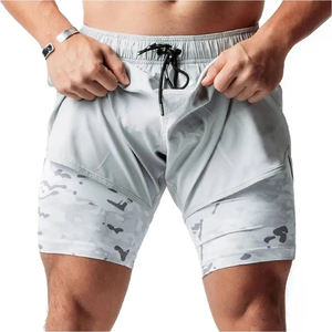 Vêtements de sport 100% Shorts d'entraînement en polyester pour hommes Shorts de basket-ball personnalisés pour hommes au prix de gros - Product Image 1